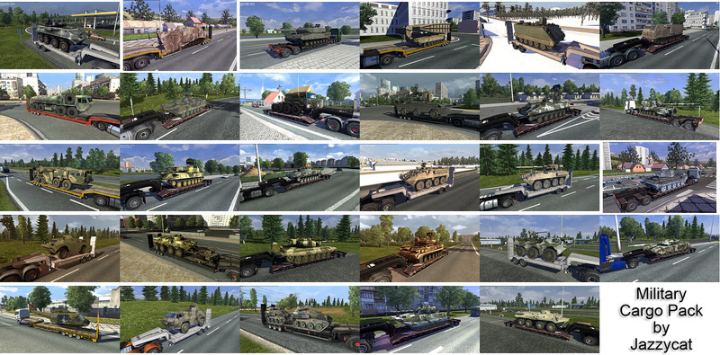 Military Cargo Pack v 1.0