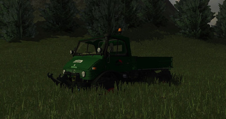 Unimog 406 convertible green palm skin v 1.0