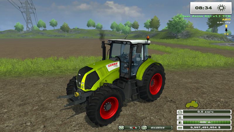 Claas Axion 840 v 1.1