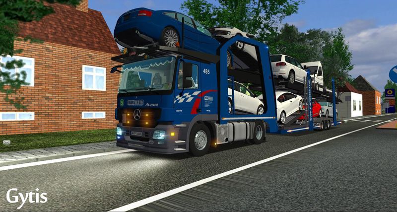 MB Actros 1841 MANVESTA Car Transporterv 1.0